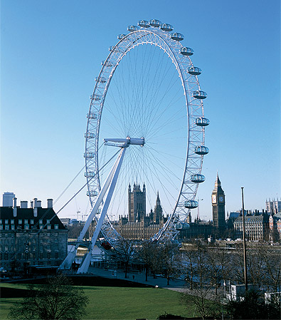 Travel to London, London eye, big ben & houses of parliment