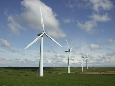 Copenhagen wind turbines, eco friendly energy sources,