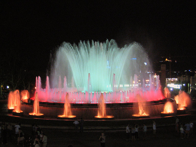 Magic Fountain Display Barcelona