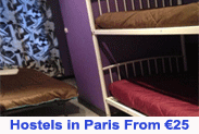 Best Priced Paris Hotels and Hostels 