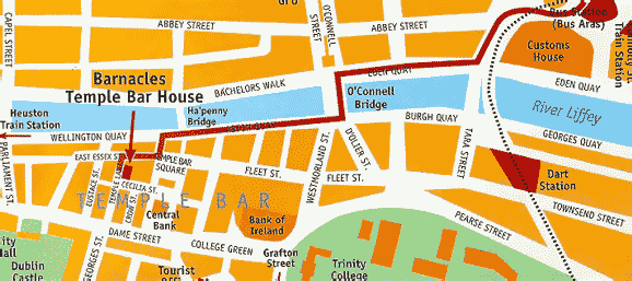 BARNACLES TEMPLE BAR HOUSE